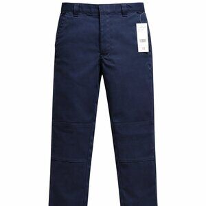 U.S. Polo Assn Boys Navy Chino Pants Size 6 NWT Adjustable Waist